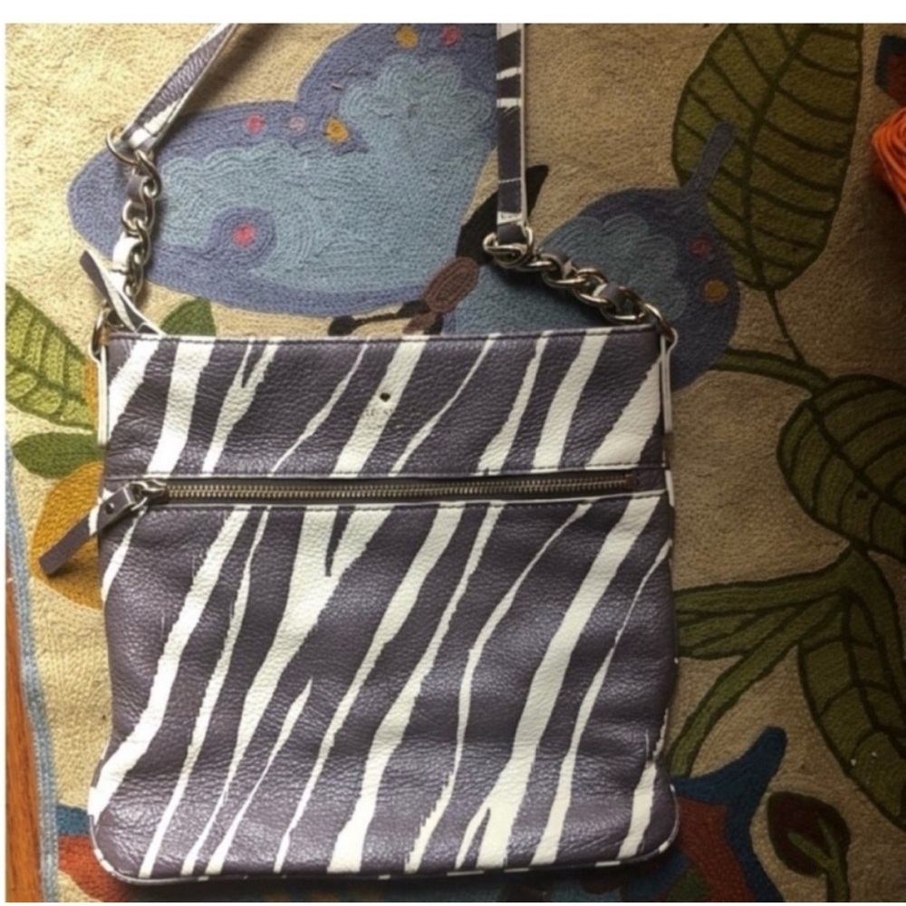 Kate Spade Zebra Print Inspired Crossbody Unique pattern perfect for everyday